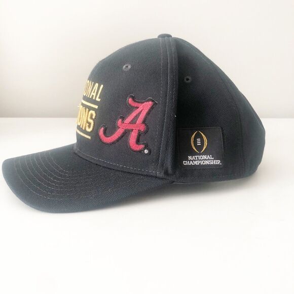 Nike Dri-Fit 2015 Alabama National Championship Hat Black Snapback - Picture 2 of 7